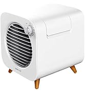 Amazon.co.jp : W保冷コンパクト冷風機 冷風扇 扇風機 【2個保冷剤付き